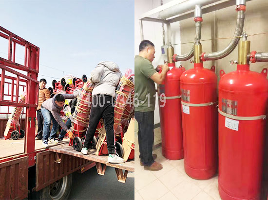 消防氣體滅火鋼瓶檢測